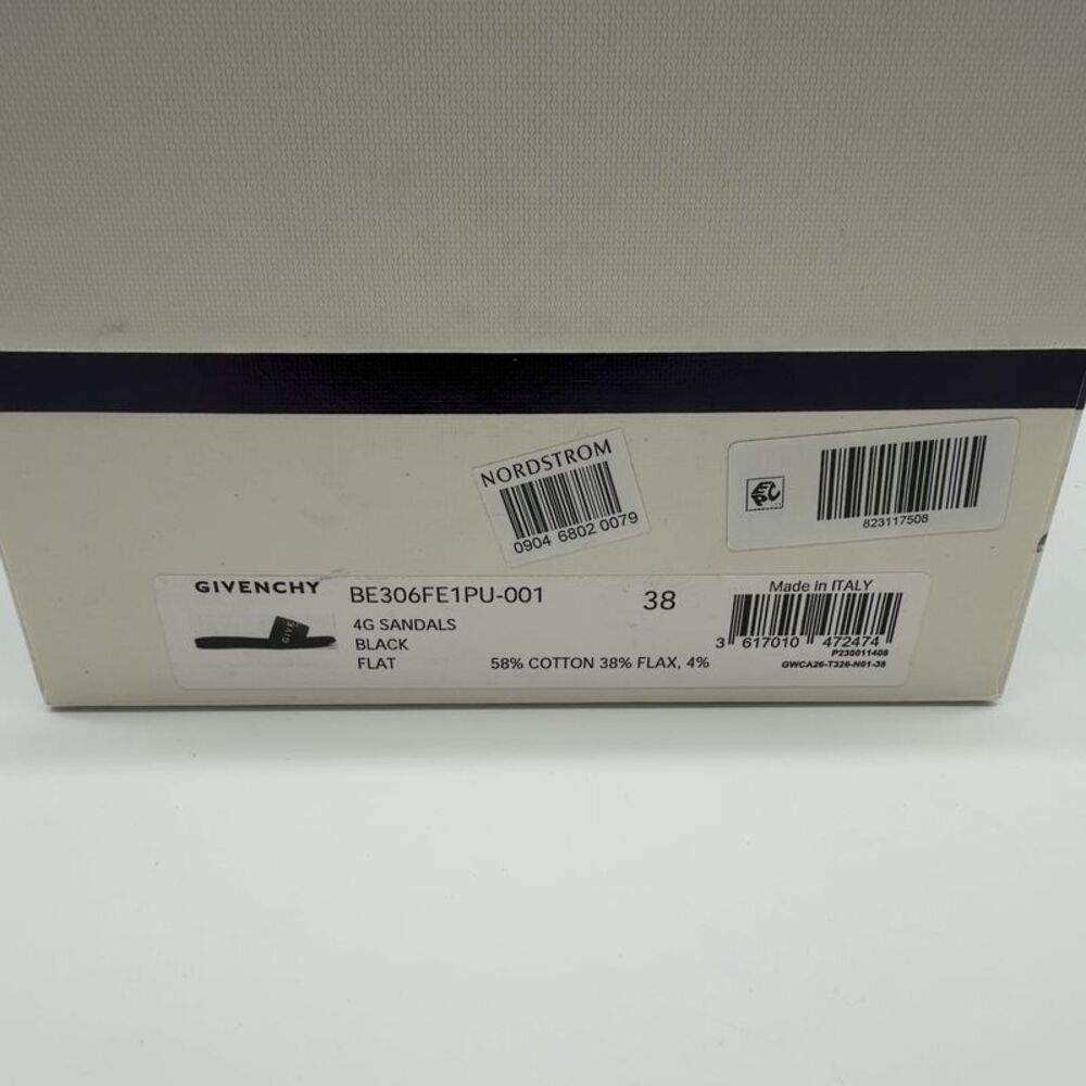 Givenchy Authentic 4G Flat Slide Sandals and Dust Bags - Picture 6 of 6